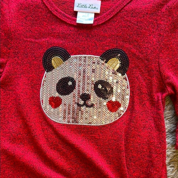 Sequins Panda Outfit (2-Piece Set) - Picture 5 of 15